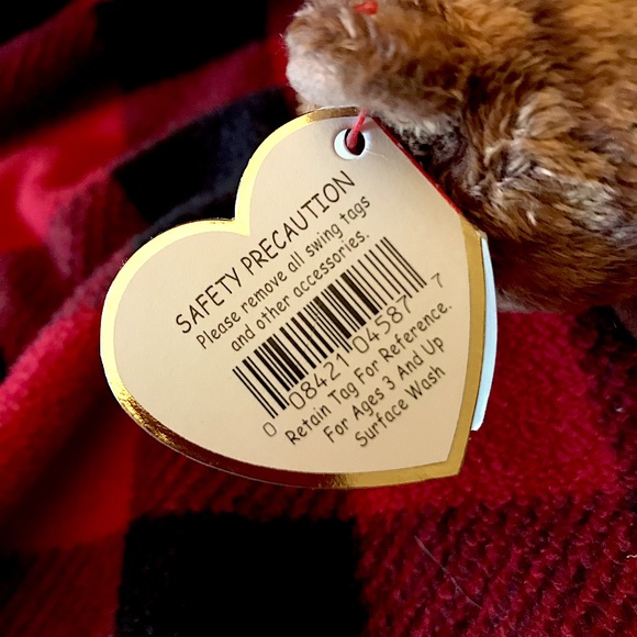 ‘Nutty’ ty Beanie Baby Squirrel - Picture 5 of 8